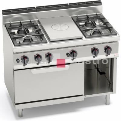 Sporák s troubou Bertos G7T4P4F+FG | Bertos 117097048